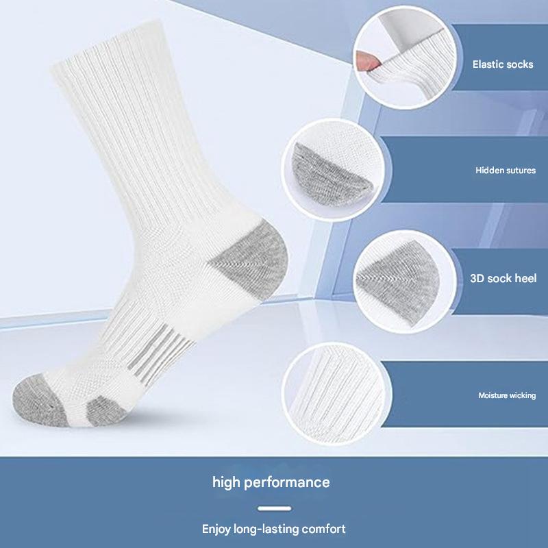 Wholesale Men's Deodorant Sweat - absorbent Sports Socks - Sidiou Group