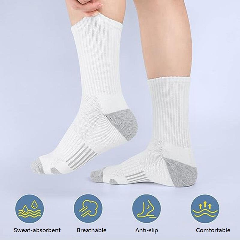 Wholesale Men's Deodorant Sweat - absorbent Sports Socks - Sidiou Group