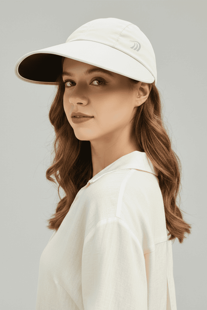 wide brim sun protection cap