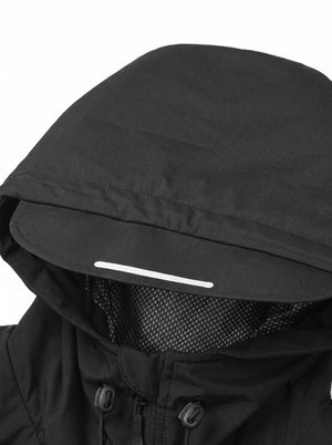 windproof Hooded heated jacket