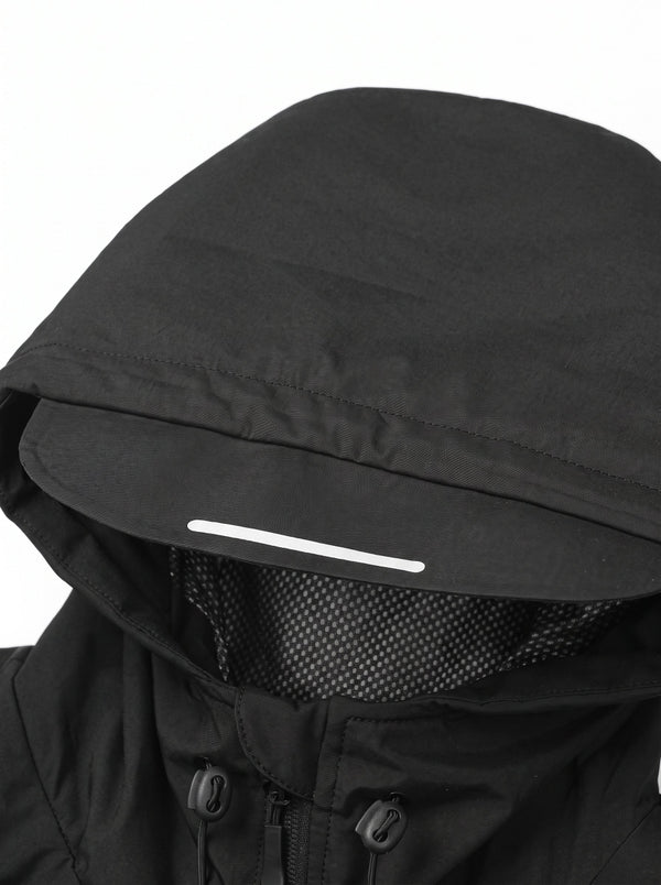 windproof Hooded heated jacket
