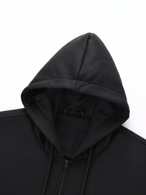 windproof hooded hoodie