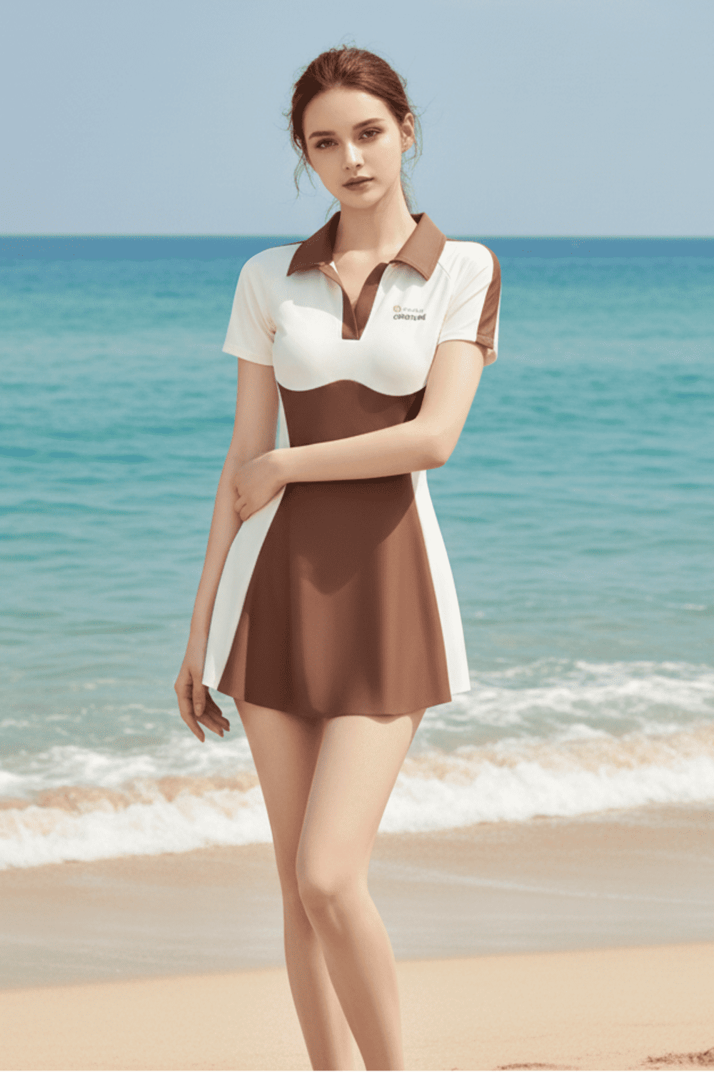 Women UPF50+ Sun Protection Jumpsuit Swimwear