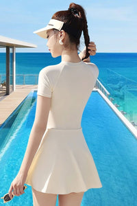 Women UPF50+ Sun Protection Jumpsuit Swimwear