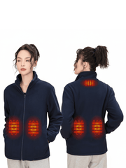 Dual Control 5 Area Heated Fleece Jacket