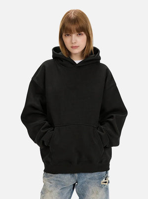 womens #black Heavyweight Air Layer Hoodie