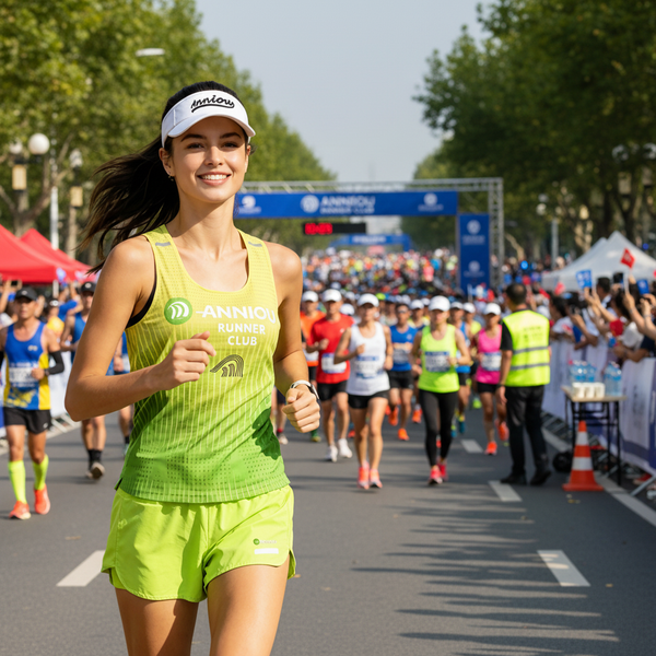 womens #lemonyellow Ultralight Wind Tunnel Marathon Vest