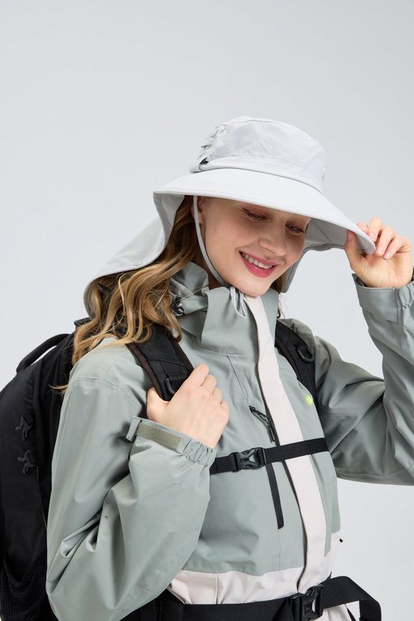 womens #lightgrey Fishing Hat upf50