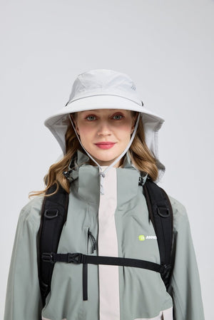 womens #lightgrey UPF50 Fishing Hat