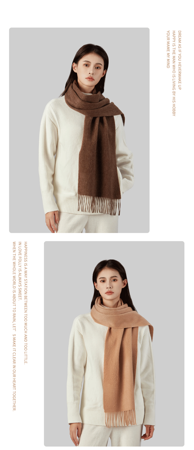 Women’s 100% Pure Wool Scarf - Sidiou Group