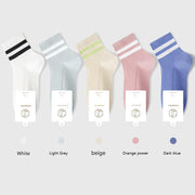 Women's 5A Antibacterial Breathable Striped Socks - Sidiou Group