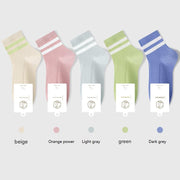 Women's 5A Antibacterial Breathable Striped Socks - Sidiou Group