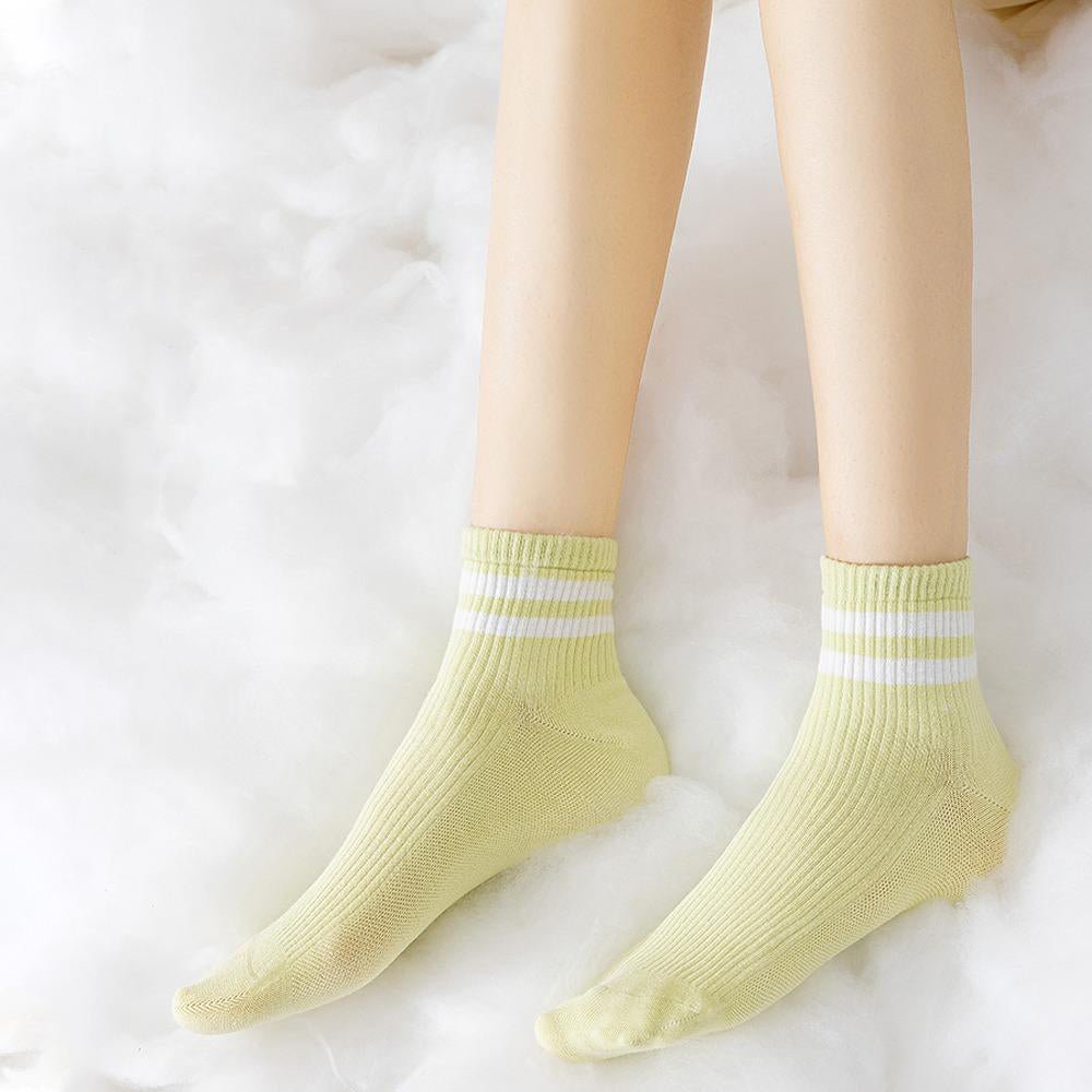 Women's 5A Antibacterial Breathable Striped Socks - Sidiou Group