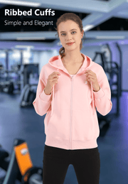 Women's Casual Zip - up Hoodie - Sidiou Group