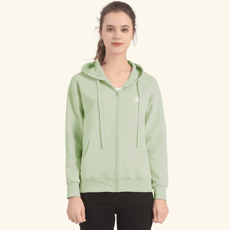 Women's Casual Zip - up Hoodie - Sidiou Group