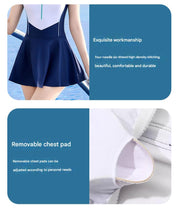 Women's Color - block Swimdress - Sidiou Group