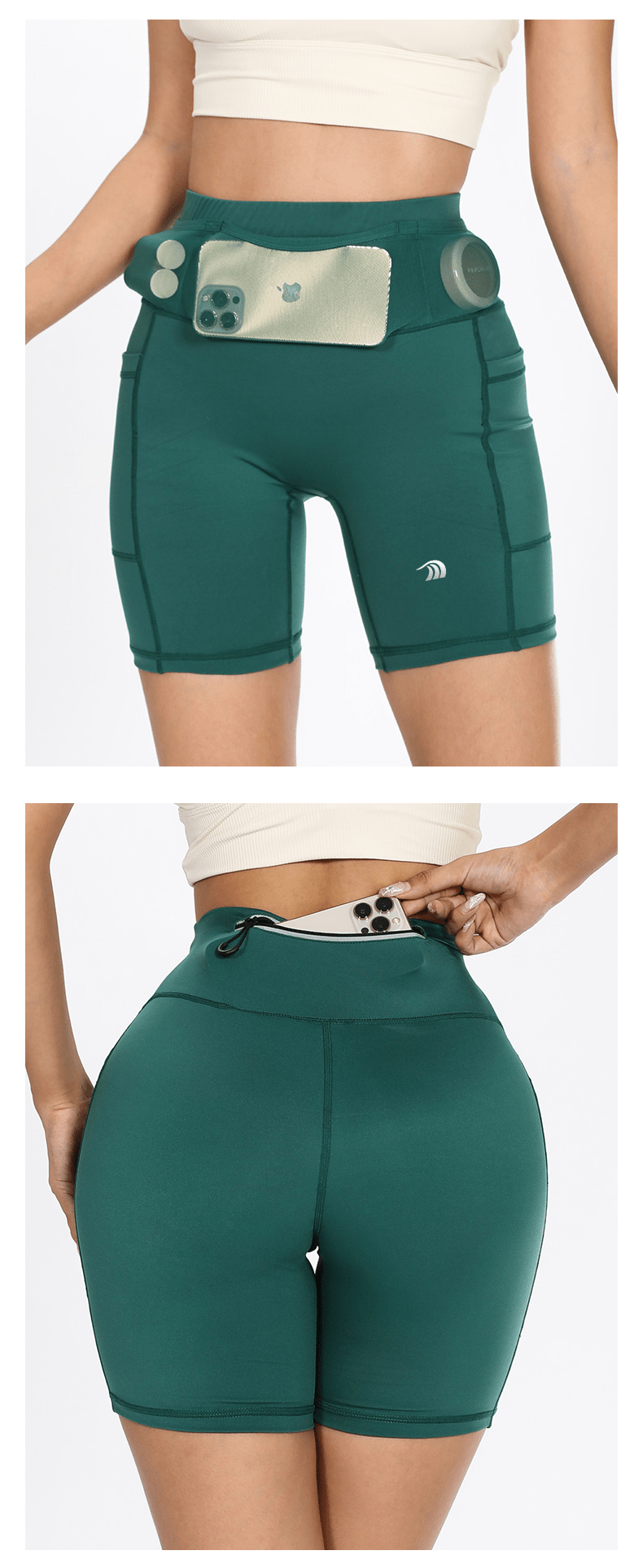Women's Compression Biker Shorts - Sidiou Group
