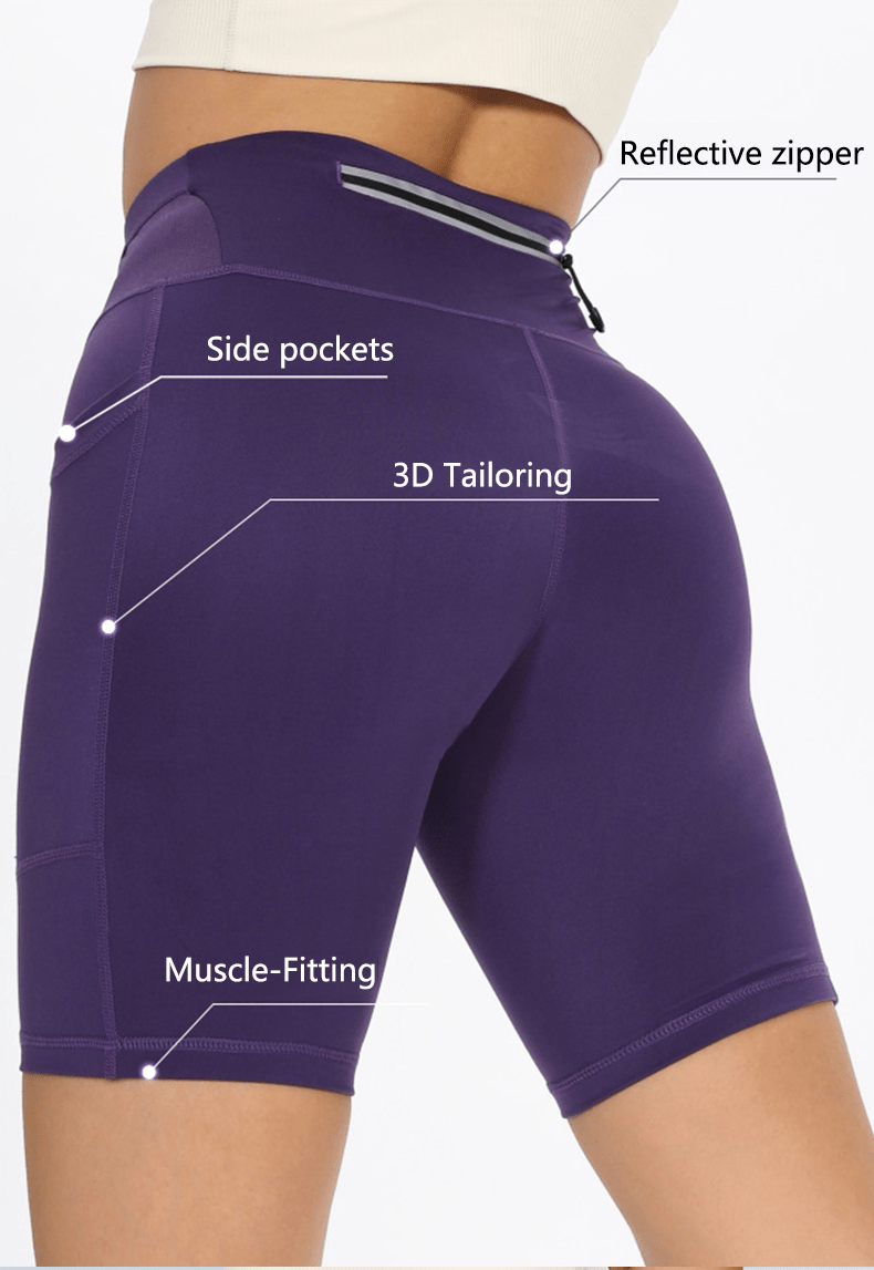 Women's Compression Biker Shorts - Sidiou Group