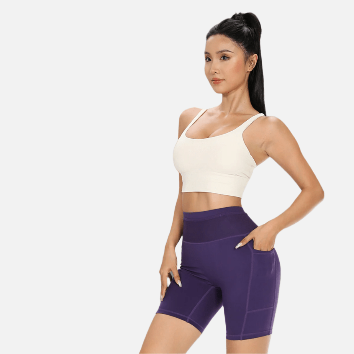 Women's Compression Biker Shorts - Sidiou Group