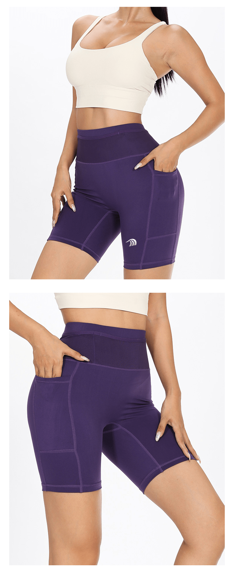 Women's Compression Biker Shorts - Sidiou Group