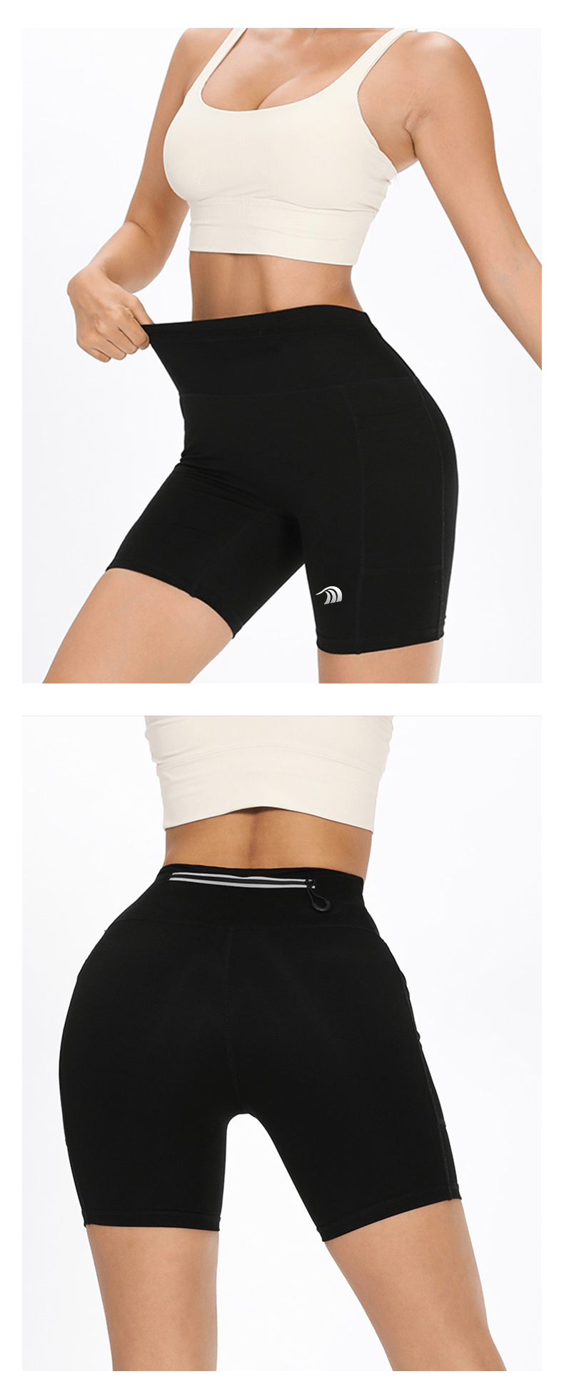 Women's Compression Biker Shorts - Sidiou Group