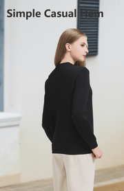 Women's Crew Neck Pullover Sweatshirt - Sidiou Group