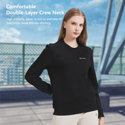 Women's Crew Neck Pullover Sweatshirt - Sidiou Group