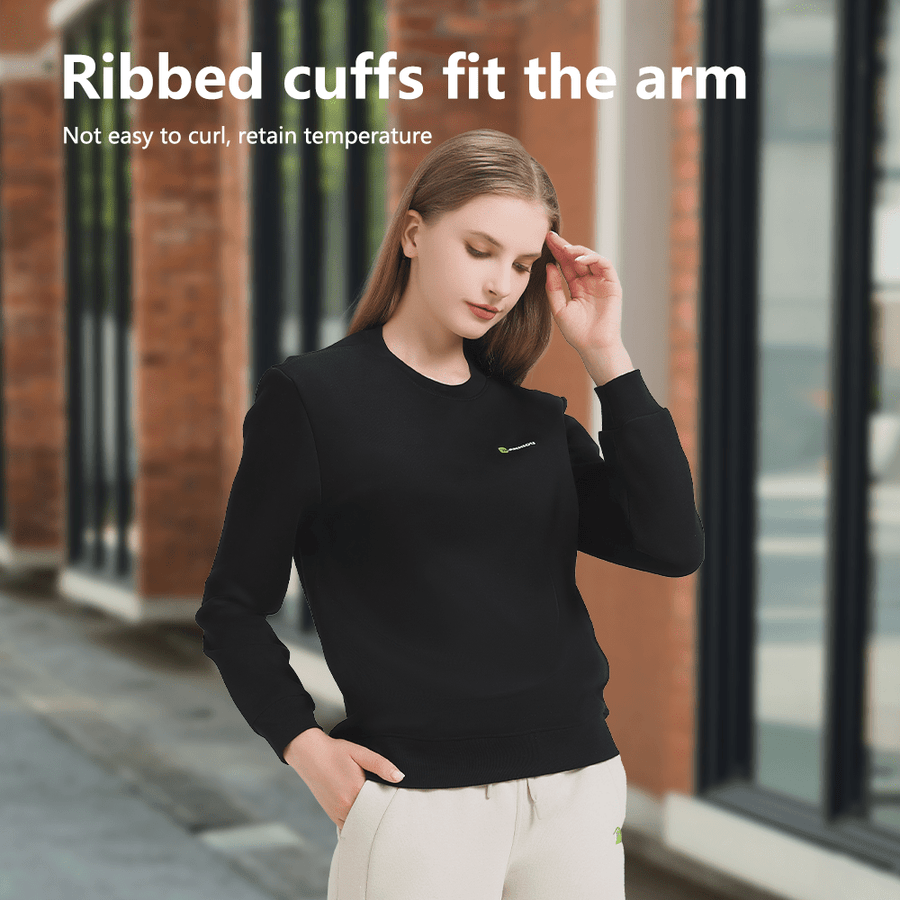 Women's Crew Neck Pullover Sweatshirt - Sidiou Group