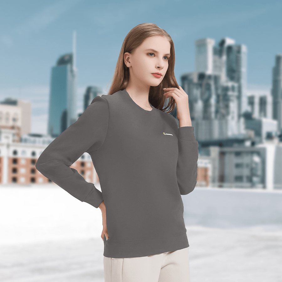 Women's Crew Neck Pullover Sweatshirt - Sidiou Group