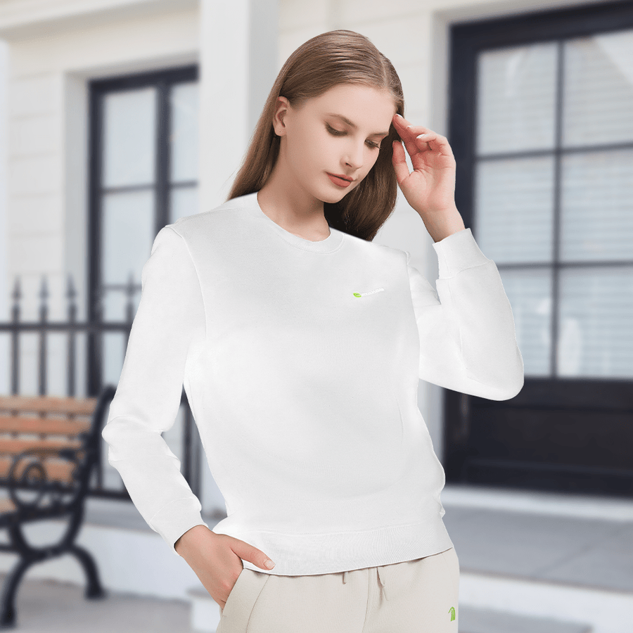 Women's Crew Neck Pullover Sweatshirt - Sidiou Group