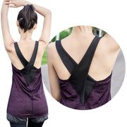 Women’s Cross Back Workout Vest - Sidiou Group