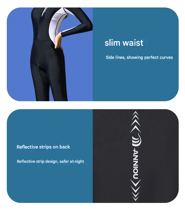 Women's Diving Full Wetsuit Swimsuit - Sidiou Group
