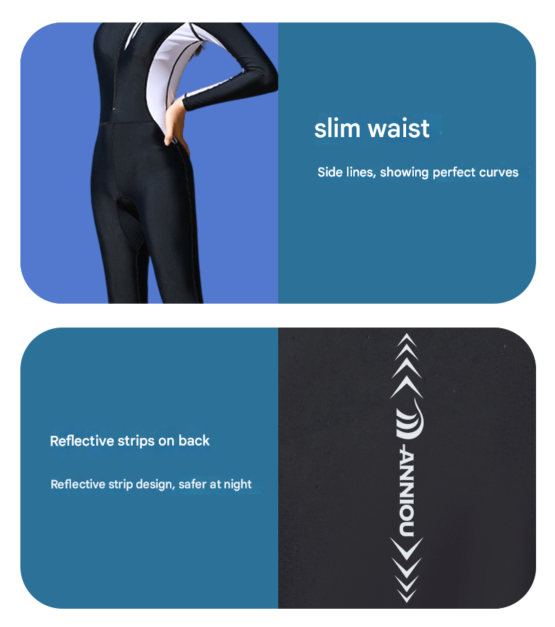 Women's Diving Full Wetsuit Swimsuit - Sidiou Group