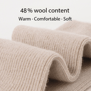 Women's Double Knit Seamless Wool Socks - Sidiou Group