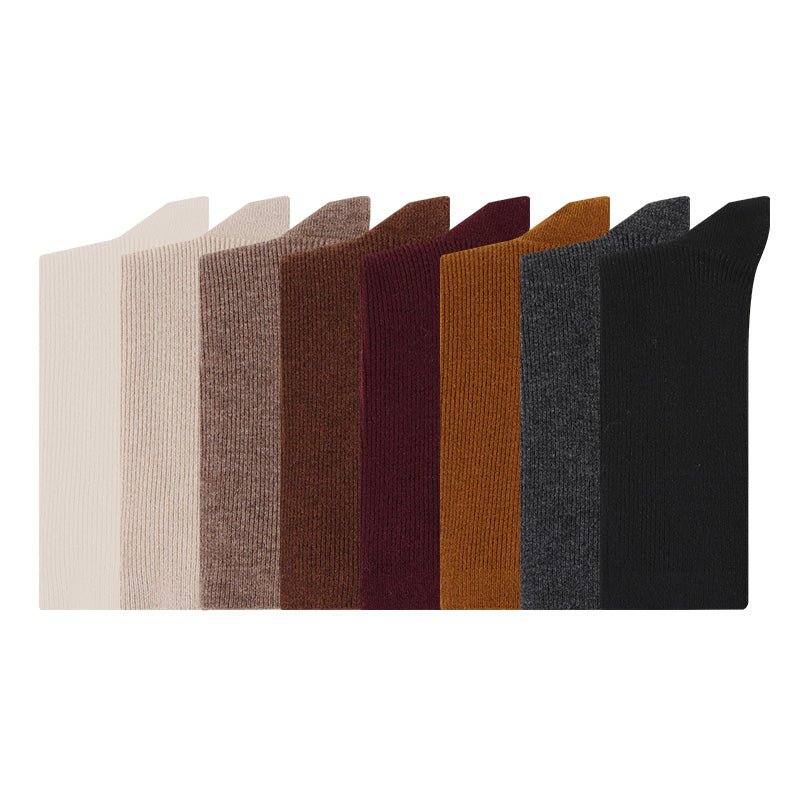 Women's Double Knit Seamless Wool Socks - Sidiou Group