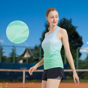 Women's Gradient Seamless Active Tank Top - Sidiou Group