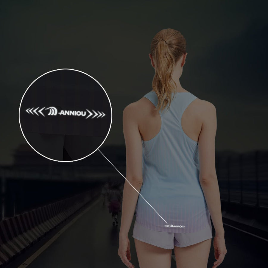 Women's Gradient Seamless Active Tank Top - Sidiou Group