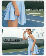 Women's Halter Neck Tennis Dress - Sidiou Group