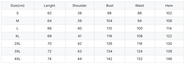 Diamond Quilted Heated Vest size guide