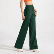 Women's High Waist Wide Leg Loose Fit Trousers - Sidiou Group