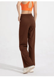 Women's High Waist Wide Leg Loose Fit Trousers - Sidiou Group