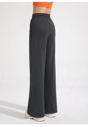 Women's High Waist Wide Leg Loose Fit Trousers - Sidiou Group