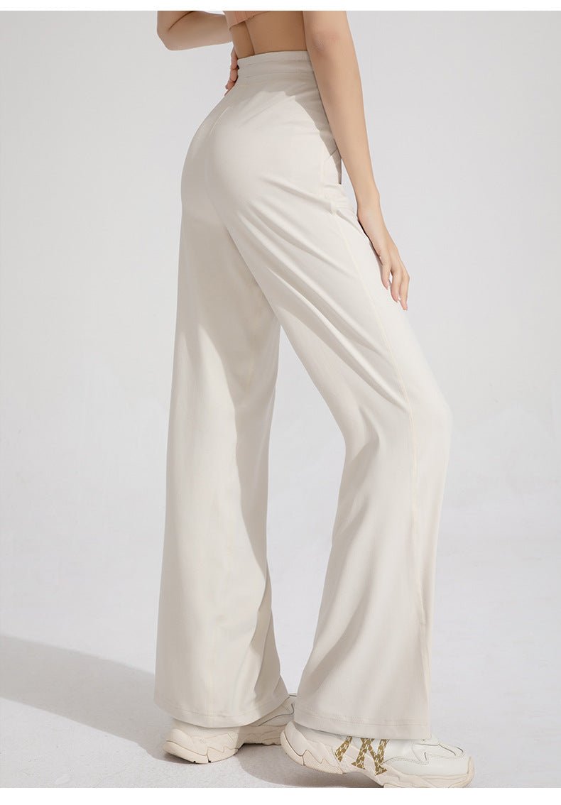 Women's High Waist Wide Leg Loose Fit Trousers - Sidiou Group