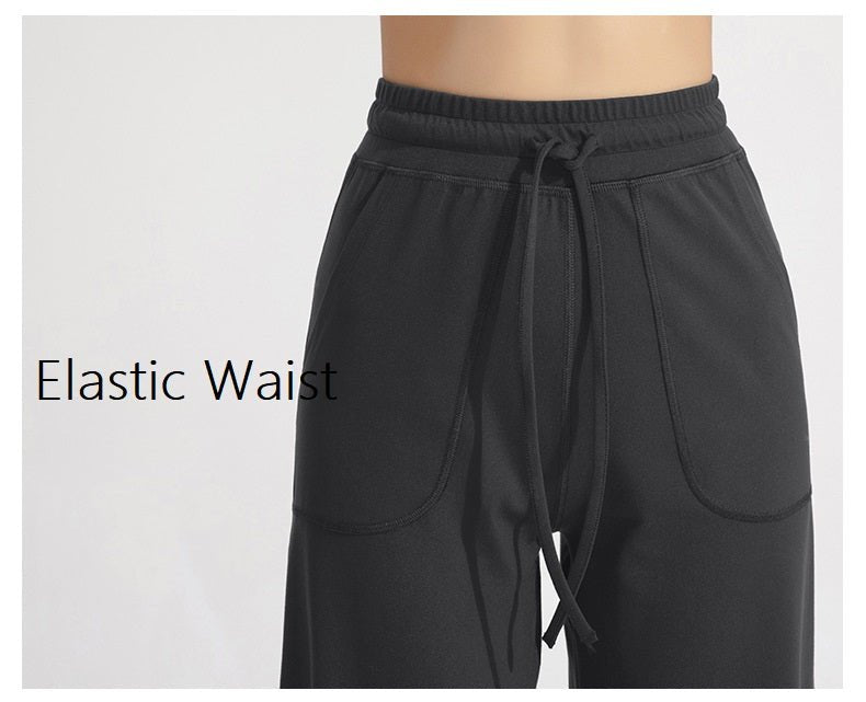 Women's High Waist Wide Leg Loose Fit Trousers - Sidiou Group