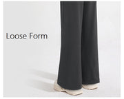 Women's High Waist Wide Leg Loose Fit Trousers - Sidiou Group