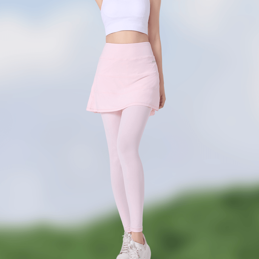 Women's High - Waisted Pleated Golf Skirt - Sidiou Group