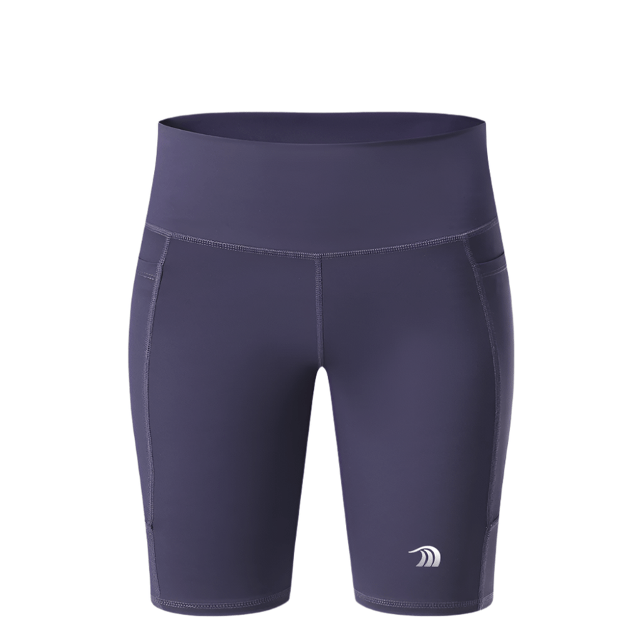 Women's High - waisted Tight Yoga Shorts - Sidiou Group