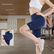 Women's High - waisted Tight Yoga Shorts - Sidiou Group