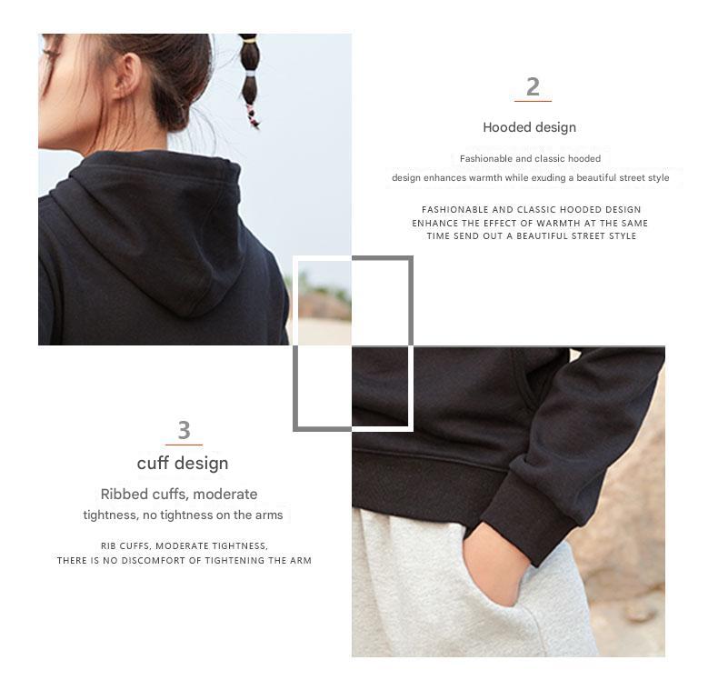 Women's Hooded Pullstring Sweatshirt - Sidiou Group