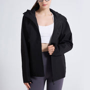 Women's Hooded Windbreaker Jacket - Sidiou Group